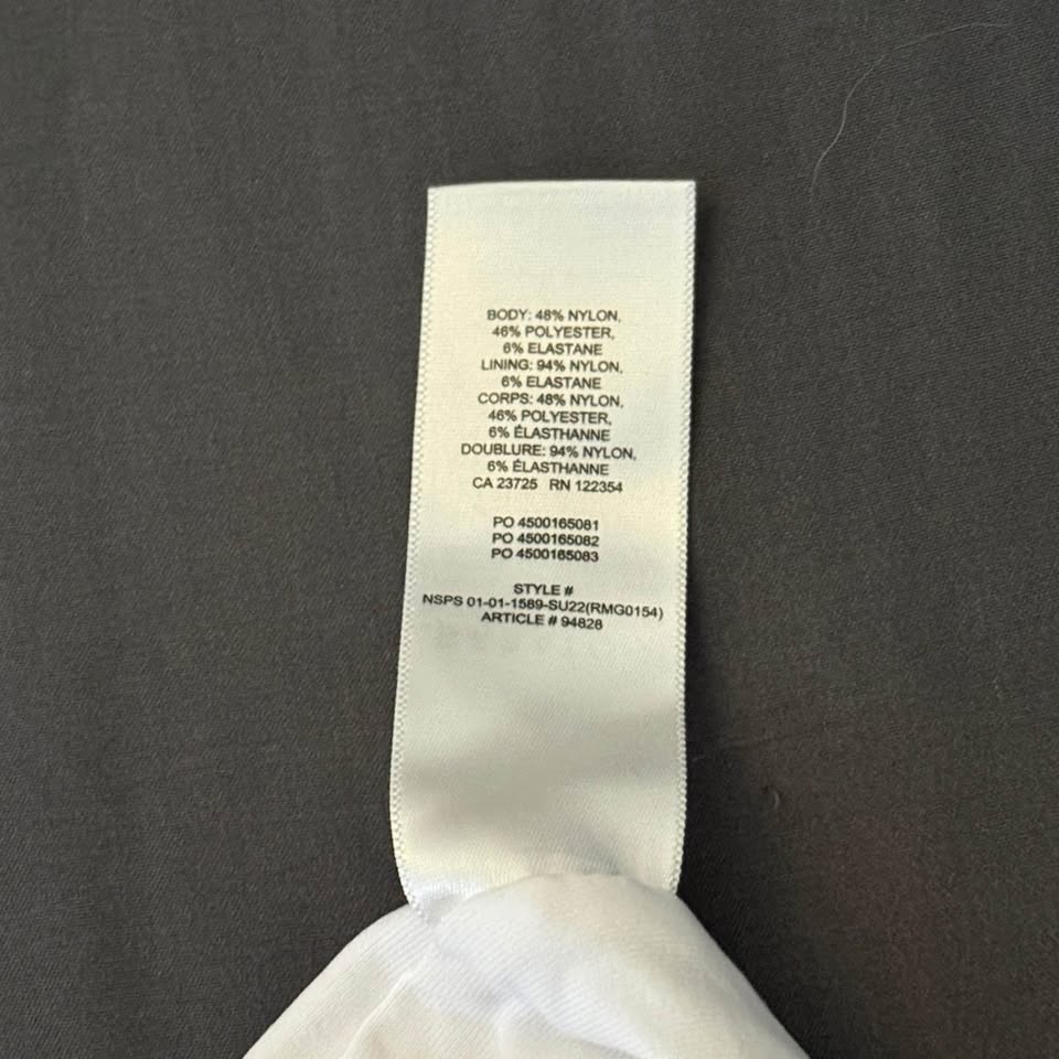 Aritzia Babaton Baby Blue Stripe Bodysuit - photo 4