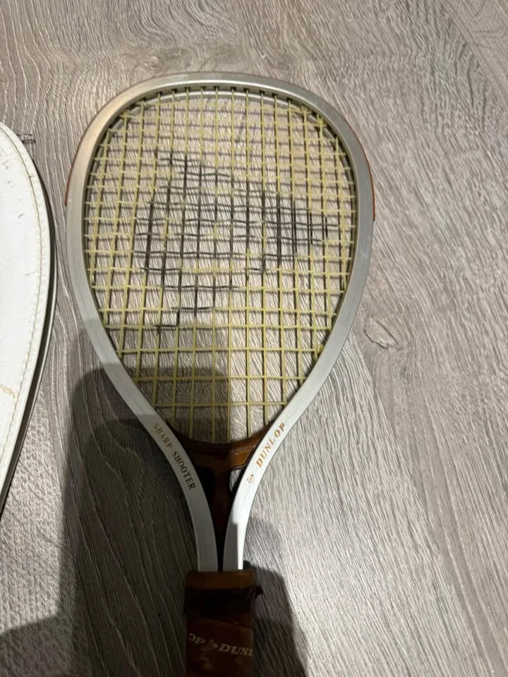 Vintage AMF Voit Impact One Racquetball Racket W/Cover image indicator(3)