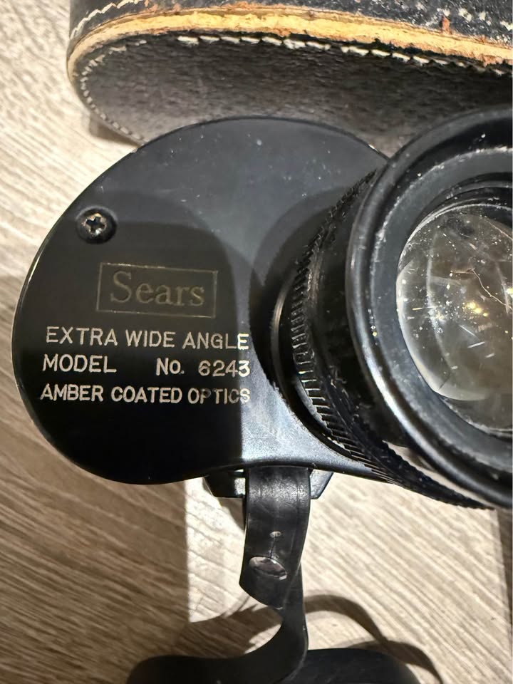 Vintage Sears Binoculars 7 x 35 MM with Case - photo 4