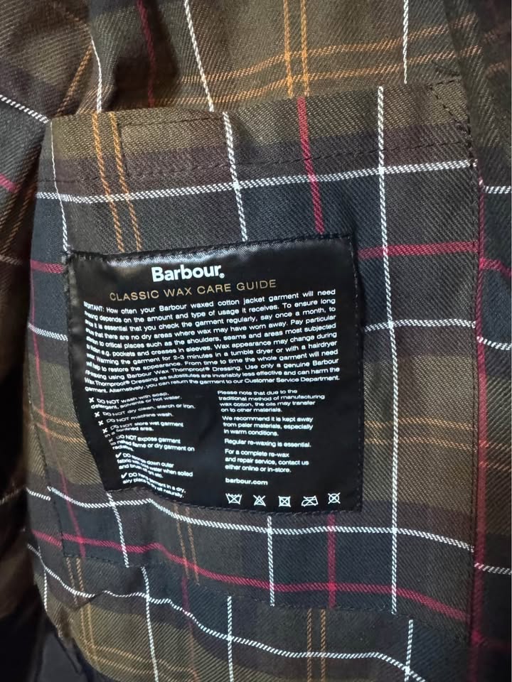 Barbour *NEW* Ashby Waxed Jacket sz XL - photo 5