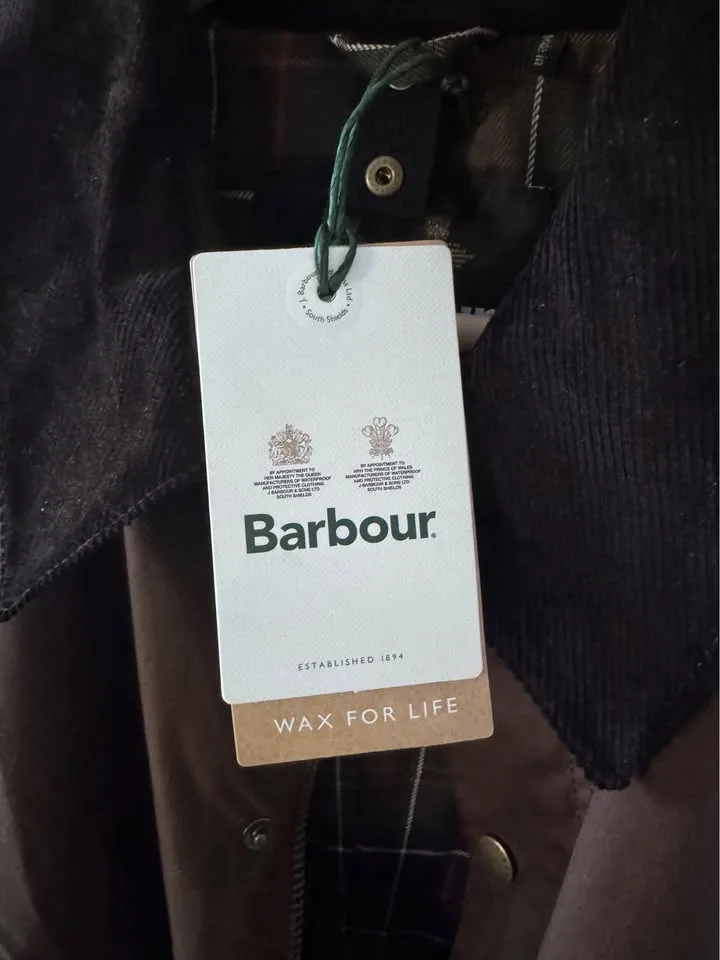 Barbour *NEW* Ashby Waxed Jacket sz XL image indicator(6)