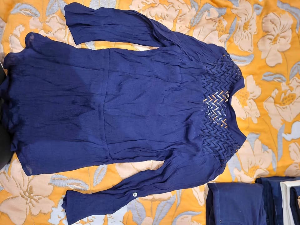 Navy blue top
