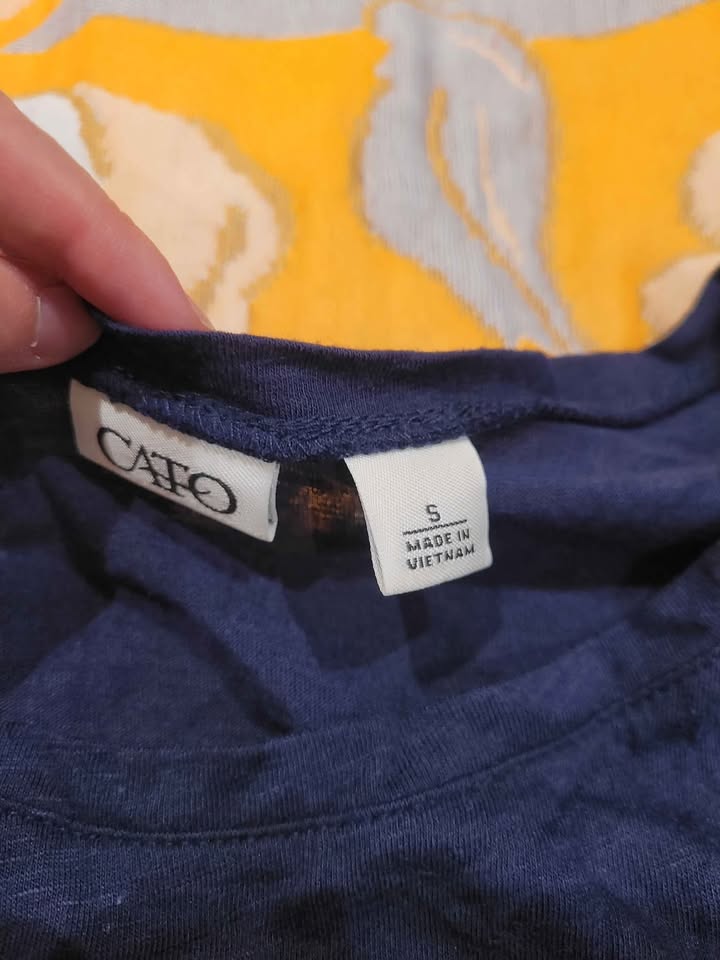 Cato navy blue top - photo 2