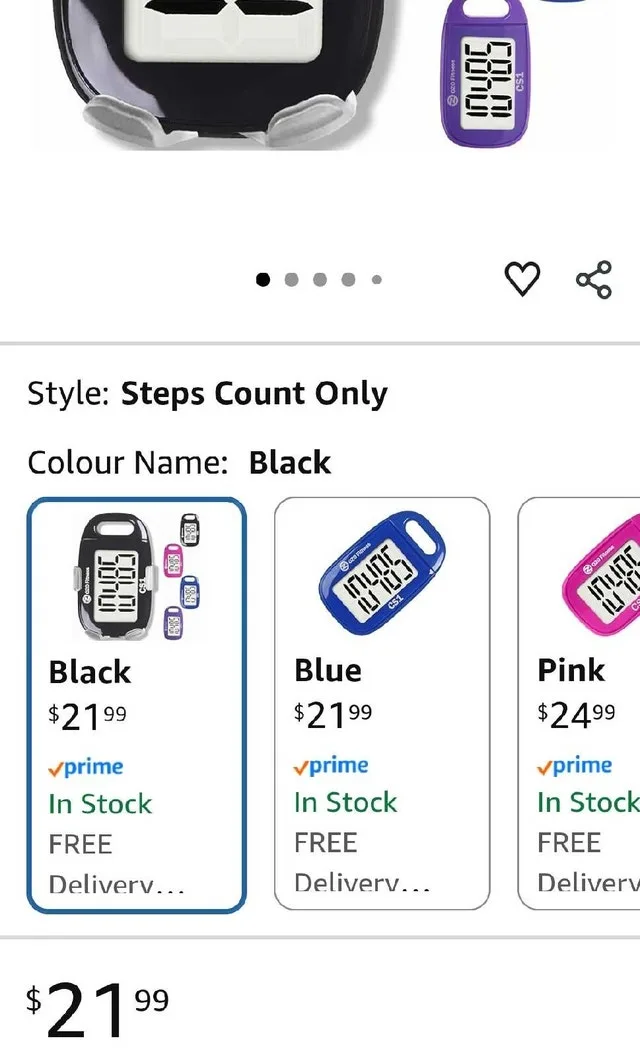 Step Counter / Pedometer - BNIB image indicator(2)