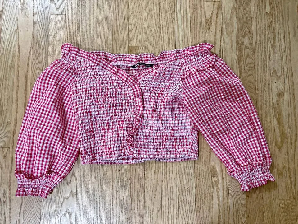 Zara off the shoulder top