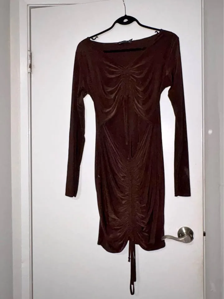 Brown dress