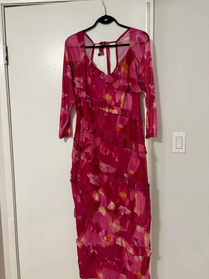 Floral midi dress image indicator(2)