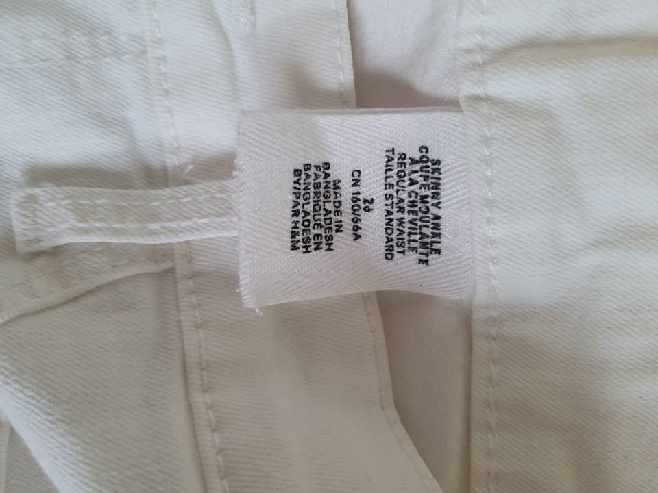 H&M white jeans - photo 2