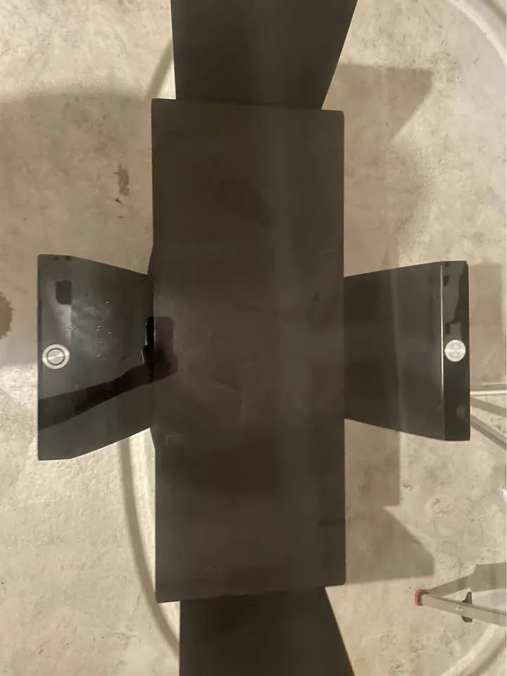 Cushing Oval Glass Top Dining Table image indicator(3)