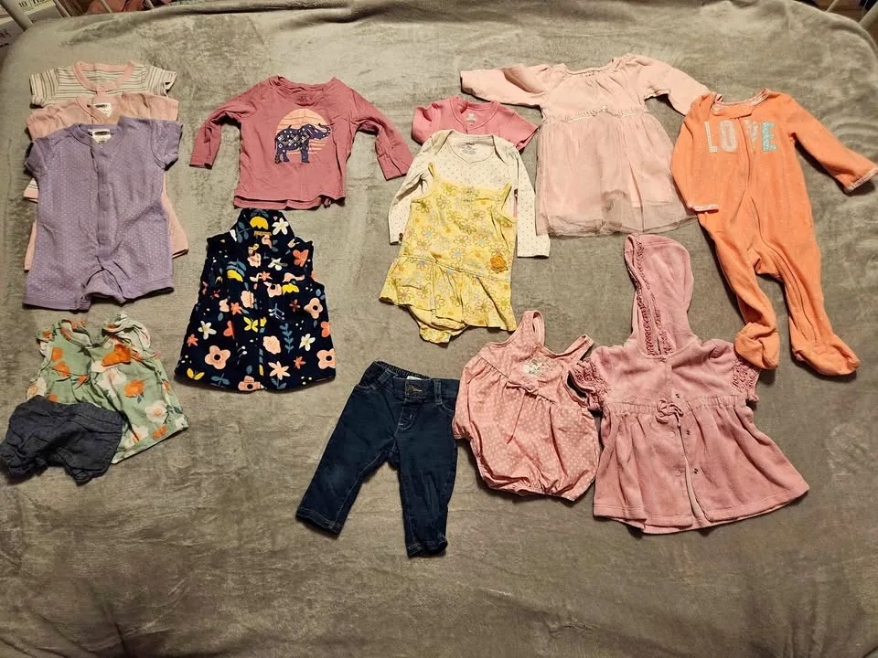 Baby Girl Clothes Lot 6-9M