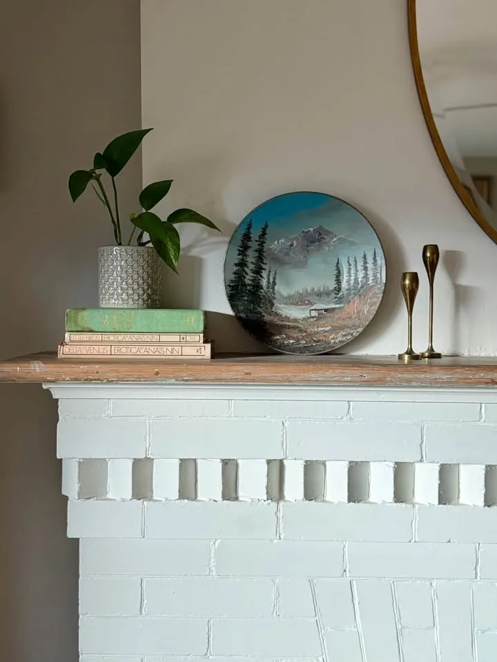 Brass MCM Teardrop Candlesticks - Vintage Taper Holders image indicator(3)