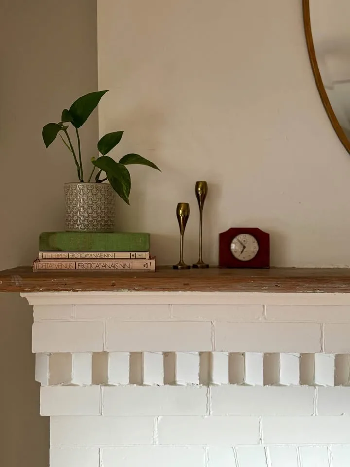 Brass MCM Teardrop Candlesticks - Vintage Taper Holders image indicator(5)