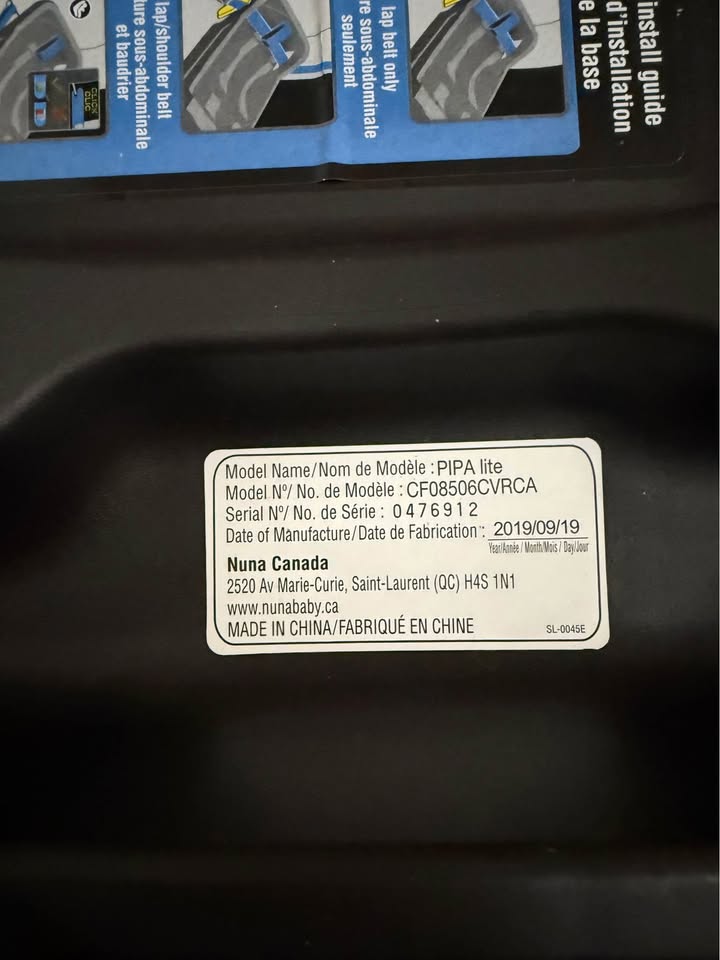 NUNA baby carseat - photo 4