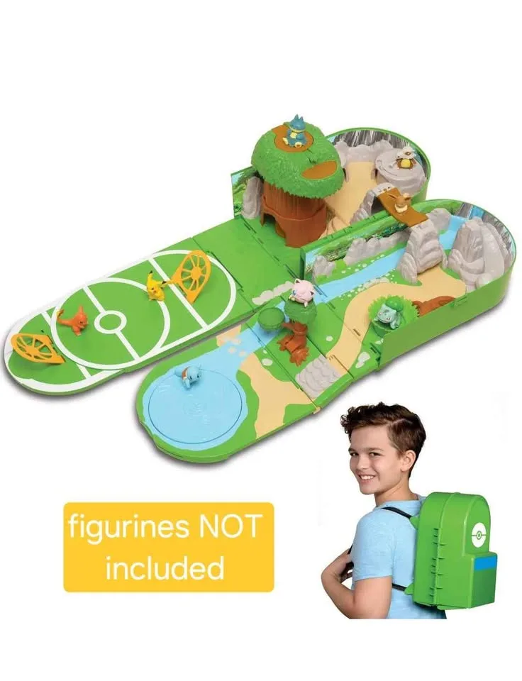 Pokémon Carry Case Playset backpack, figurines NOT included image indicator(10)
