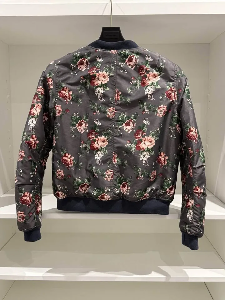 Ardene Floral Bomber Jacket image indicator(2)