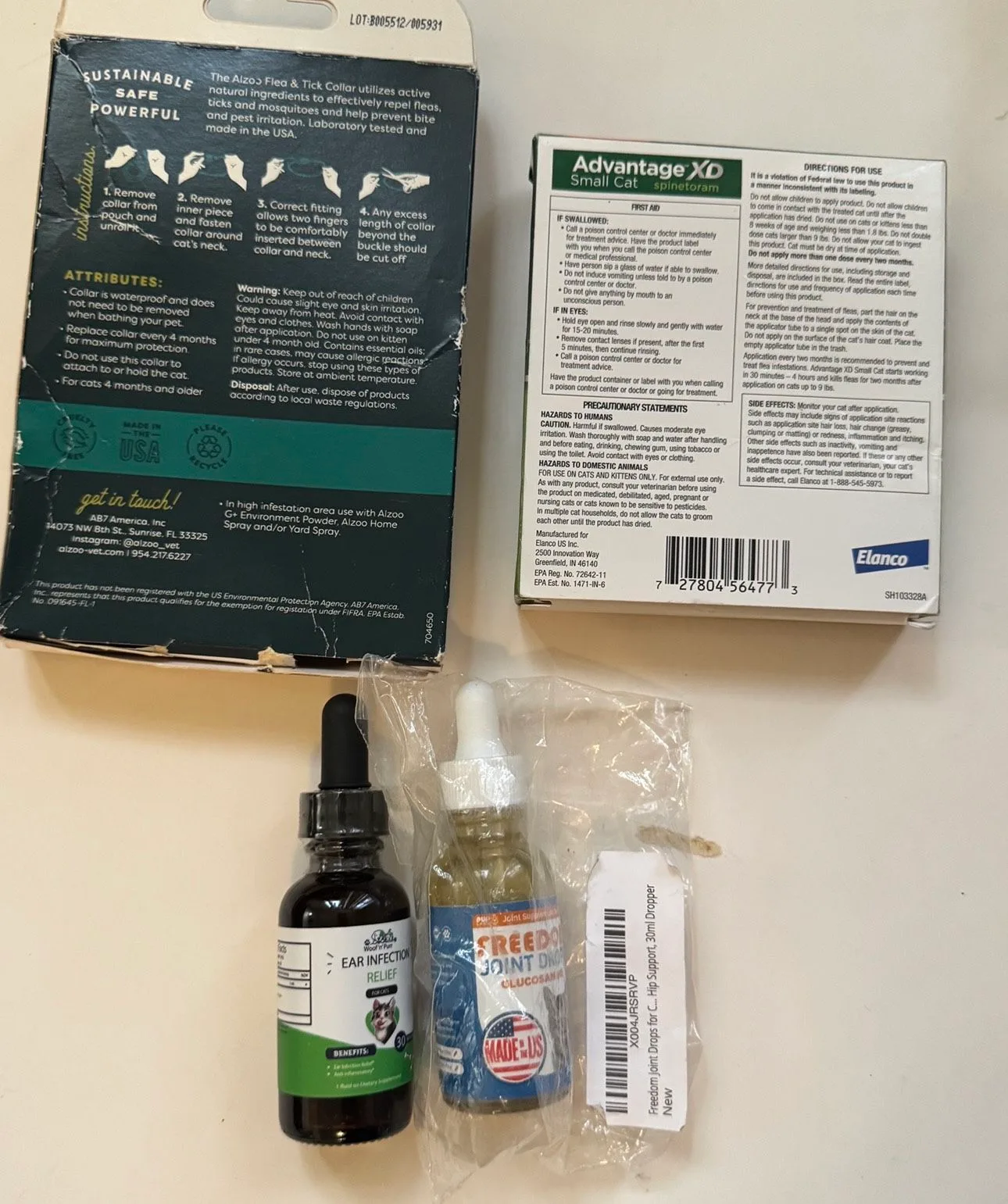 Cat Wellness Items $5 & Flea collars $10-$25 image indicator(2)