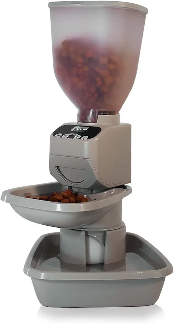 Dog & Cat Food Feeder with Water Dispenser image indicator(3)