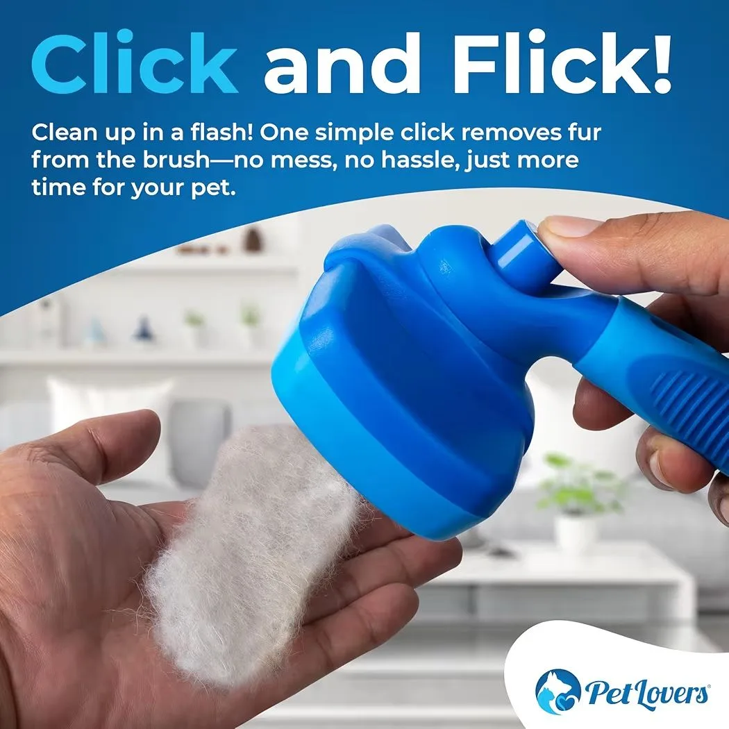 Self-Cleaning Pet Brush - Dog Cat Brush & Steam Pet Brush image indicator(4)