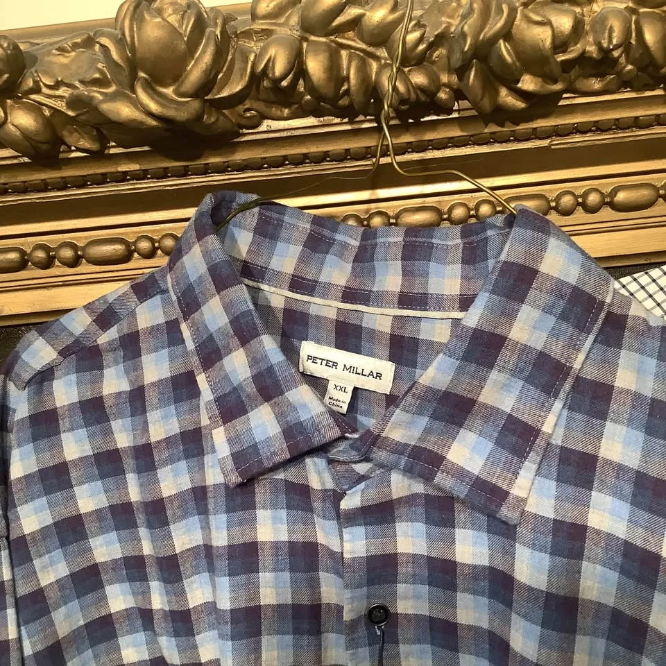 Pair of Peter Millar Long Sleeve Shirts Men’s size XXL - NWT image indicator(3)