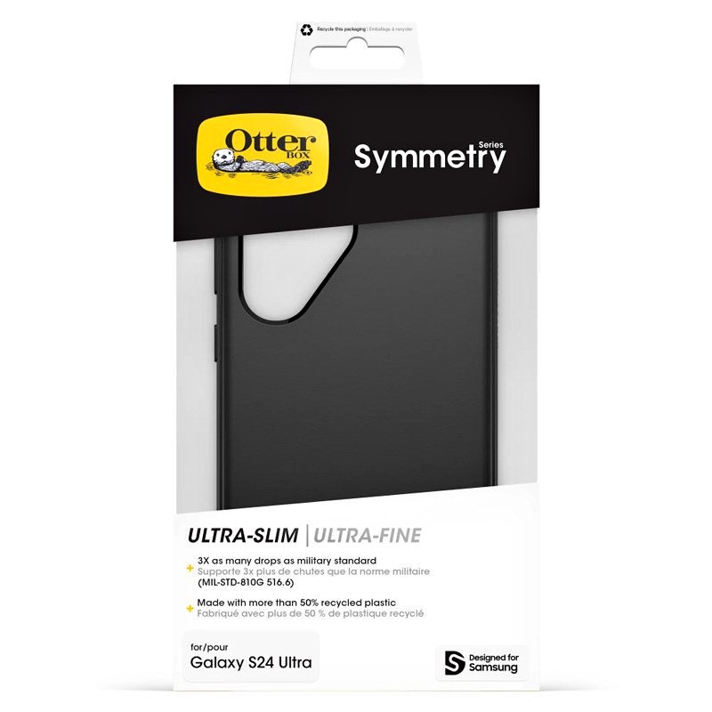 OtterBox Samsung Galaxy S24 Ultra Symmetry Case - Black