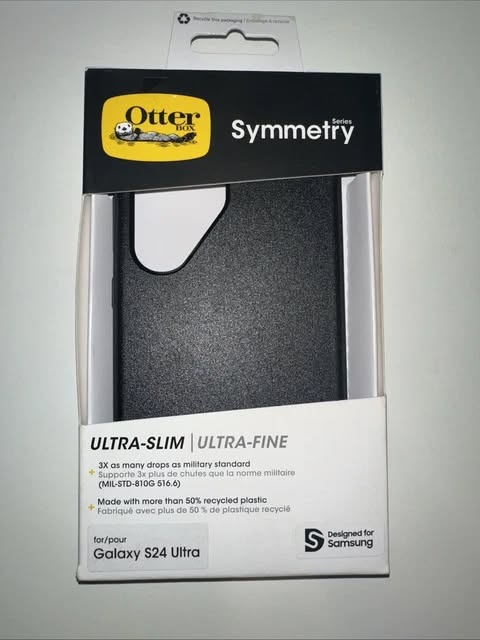 OtterBox Samsung Galaxy S24 Ultra Symmetry Case - Black - photo 2