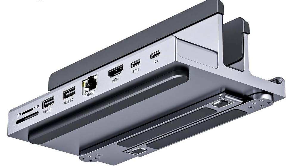 USB C Docking Station, QUUGE 8 in 1 MacBook Laptop Docking Stati