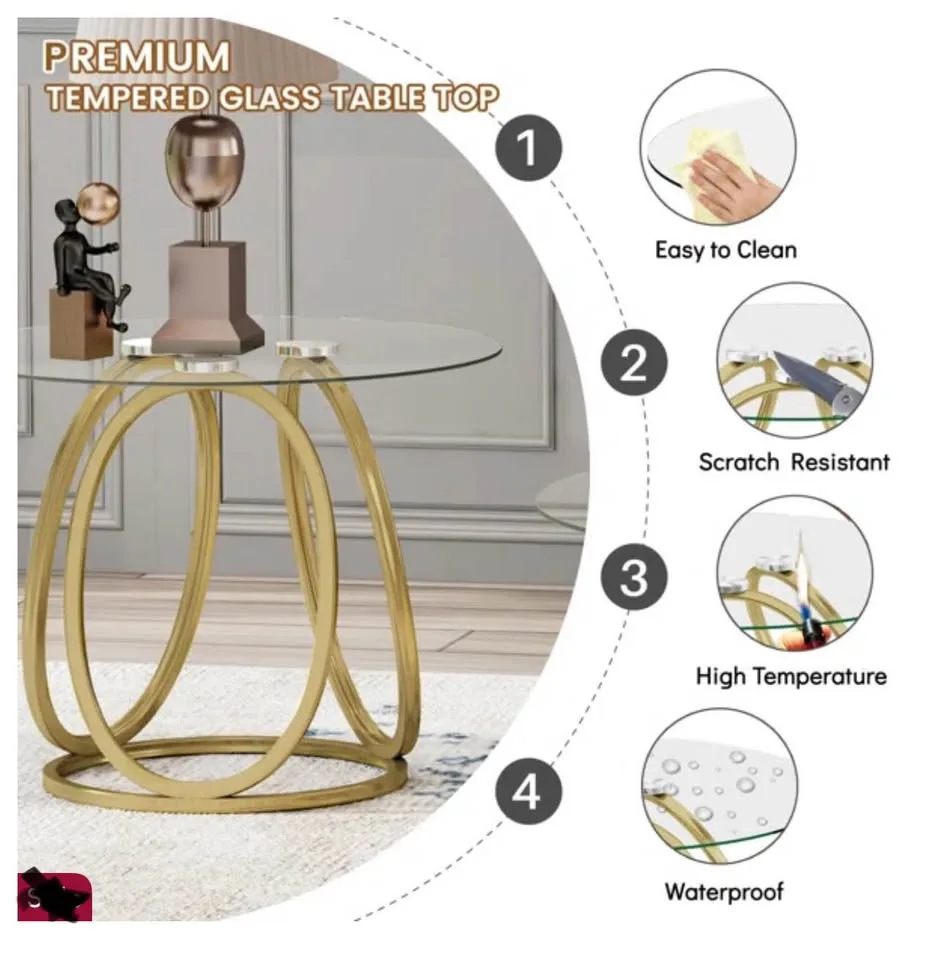 Top end table 23.8” high image indicator(3)