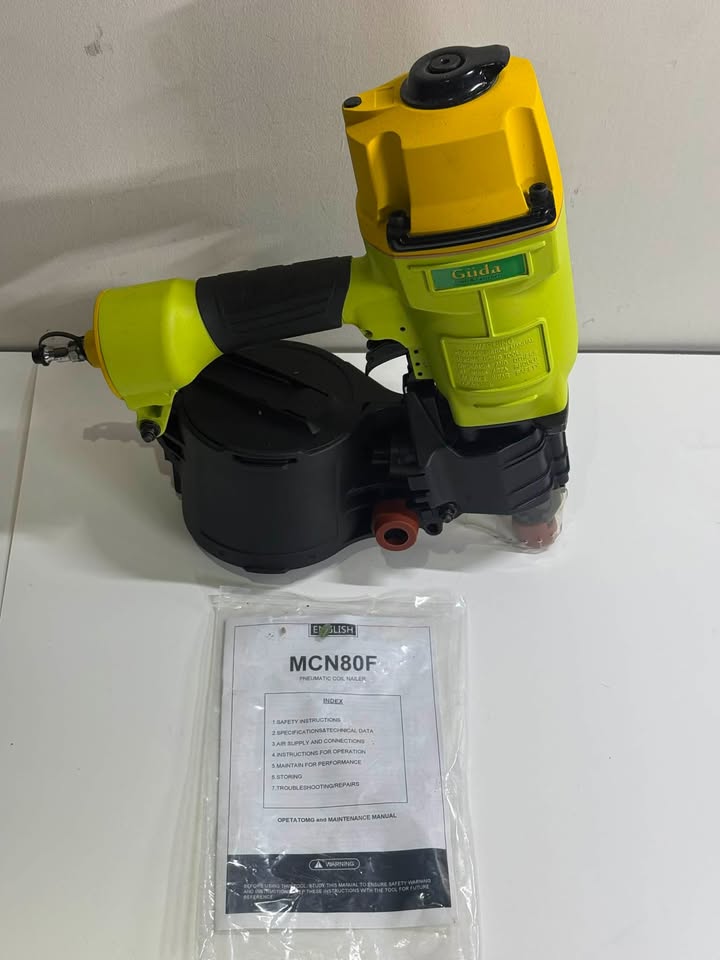 Güda MCN80F Pneumatic Coil Nailer Framing Tool - photo 5