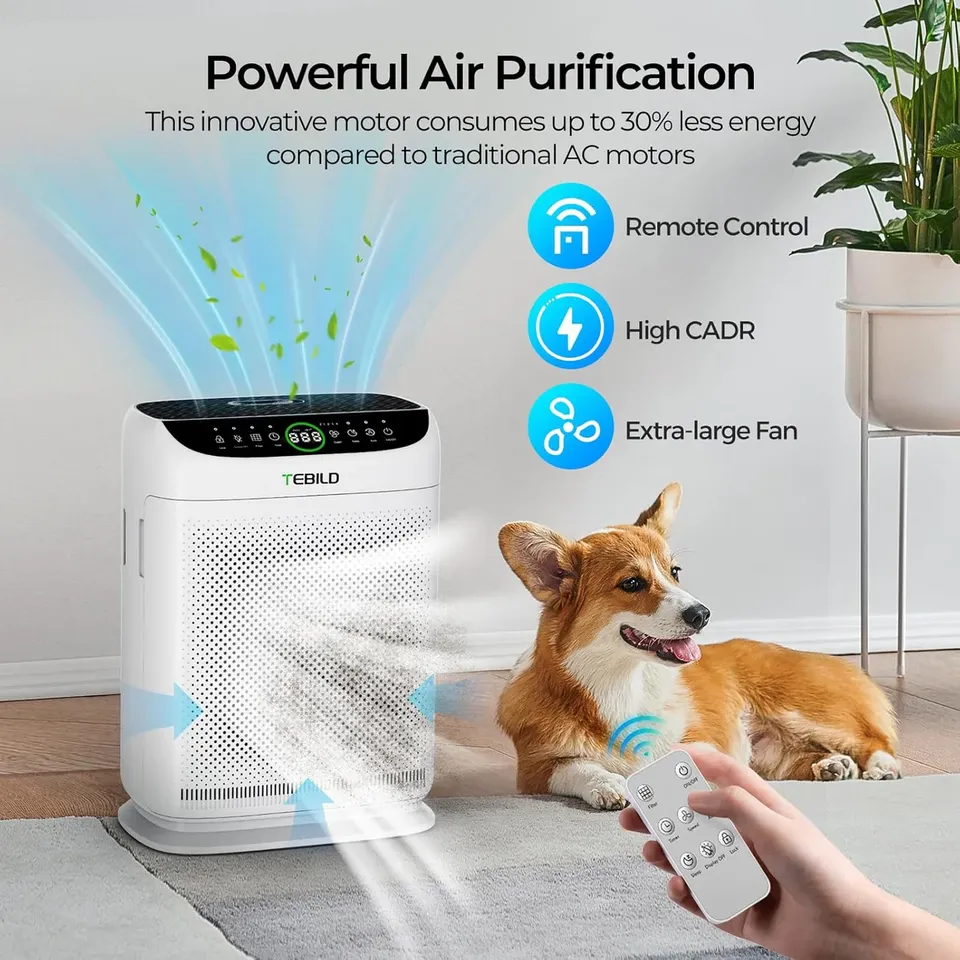 TEBILD ZX001 HEPA Air Purifier – 3000 ft² Power! | Good Finds - photo 5
