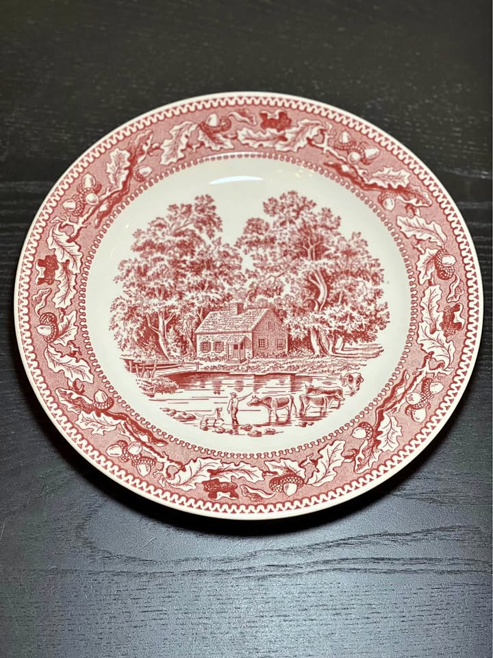 Royal China "Memory Lane" dinner plate