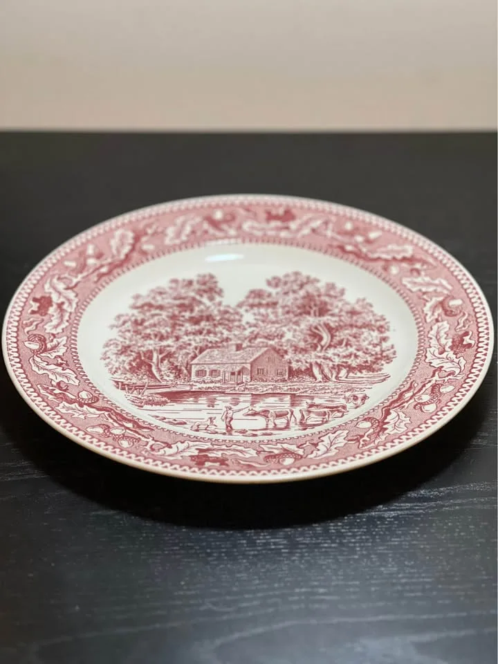 Royal China "Memory Lane" dinner plate image indicator(2)