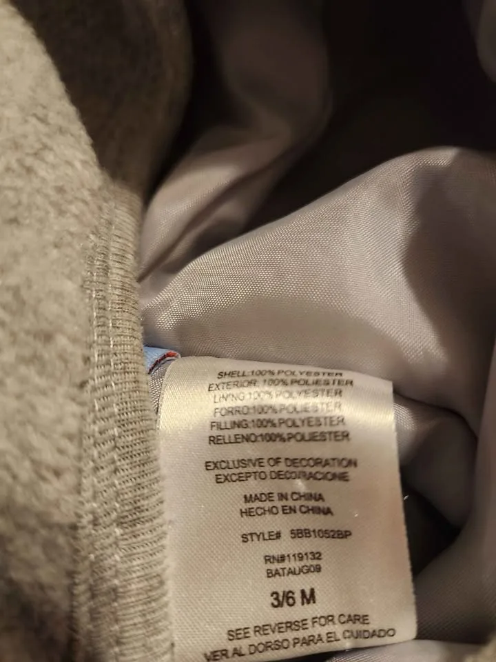 Baby Girl Betty boop snowsuit 3/6 M image indicator(2)