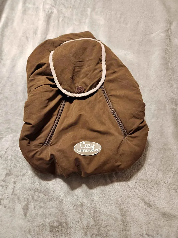 Brown Cozy Carrier Cover