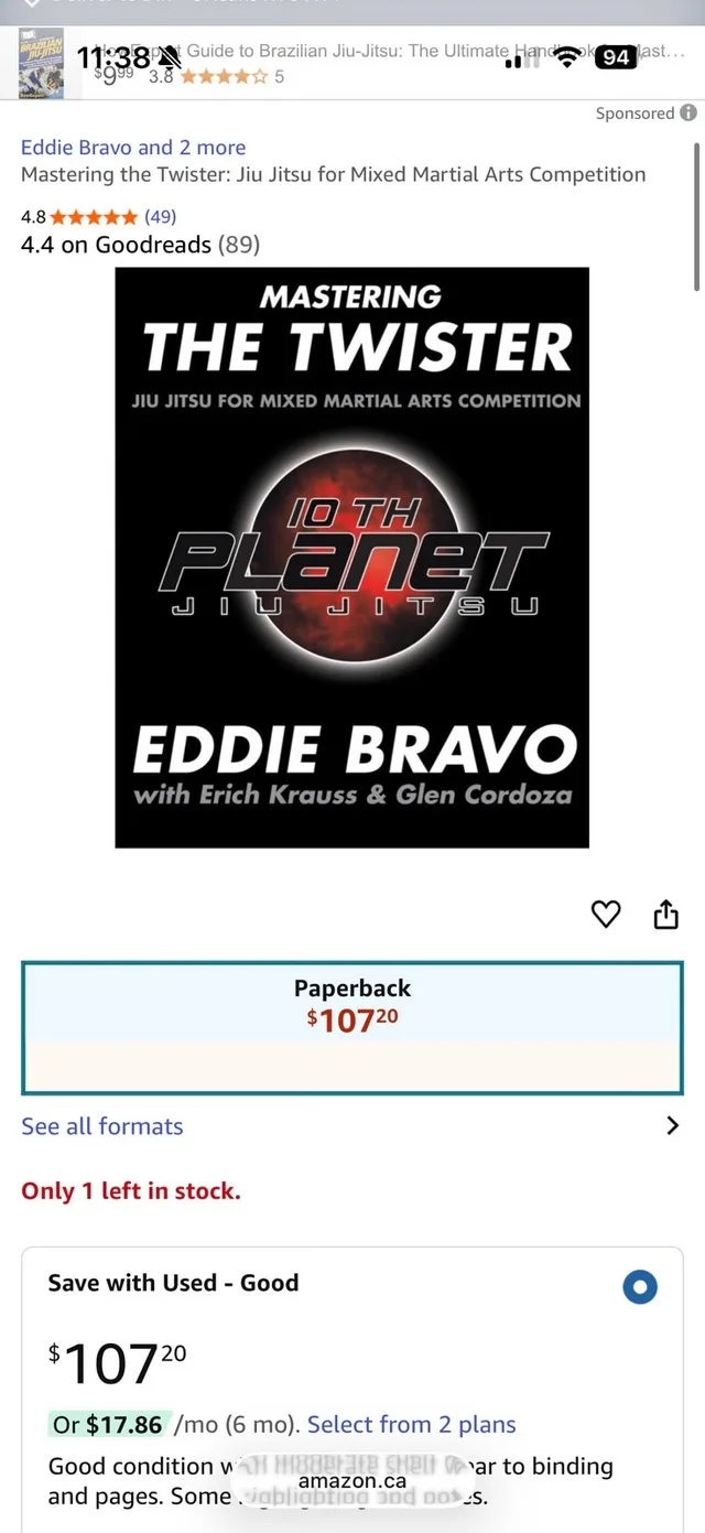 Eddie Bravo BJJ Books image indicator(3)