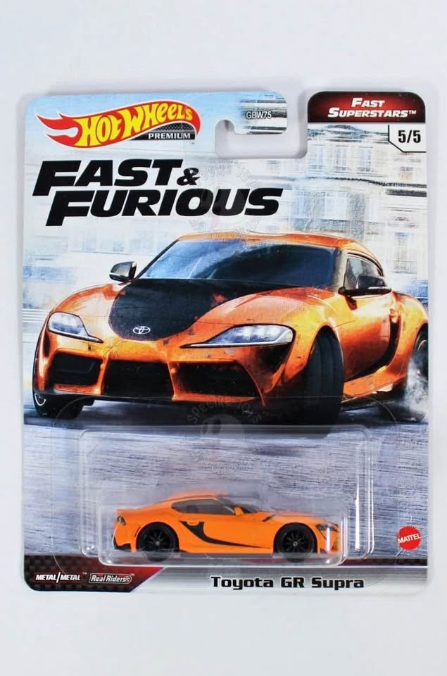 HOT WHEELS TOYOTA GR SUPRA #5 OF 5, NEW
