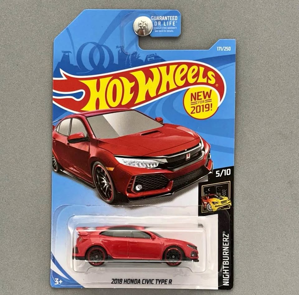 Hot Wheels 2018 Honda Civic Type R