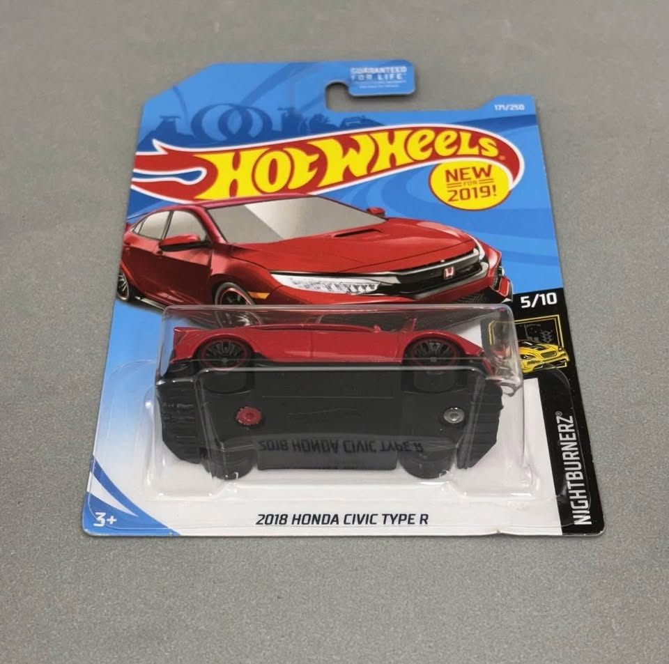 Hot Wheels 2018 Honda Civic Type R - photo 2