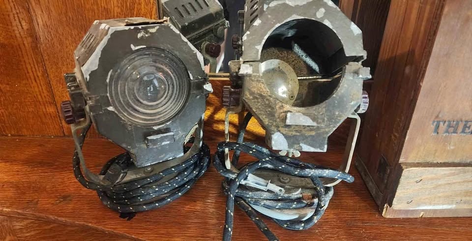 1930s Vintage Theater Spot Lights