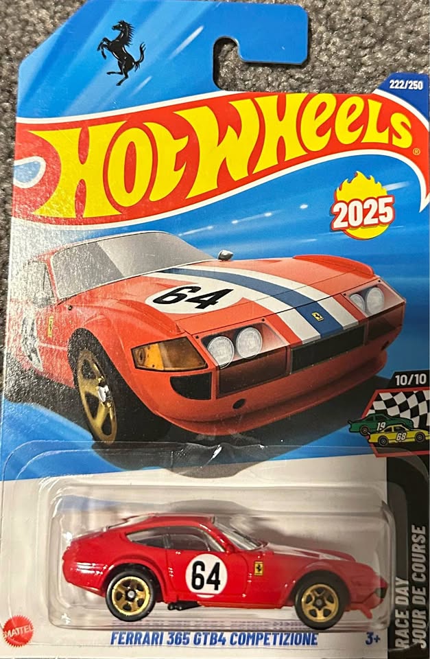 2025 Hot Wheels Ferrari 365 GTB4 Competizione 222/250