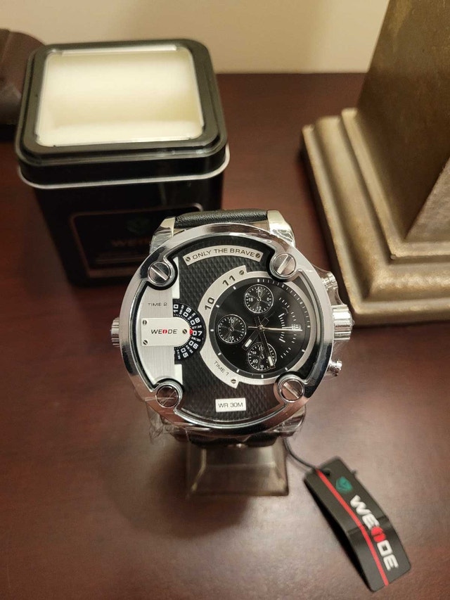 Dual Time Zone Weide Diesel Men’s Fashion Watch