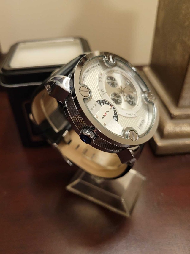 White Weide Diesel Dual Time Zone Men’s Watch - photo 3