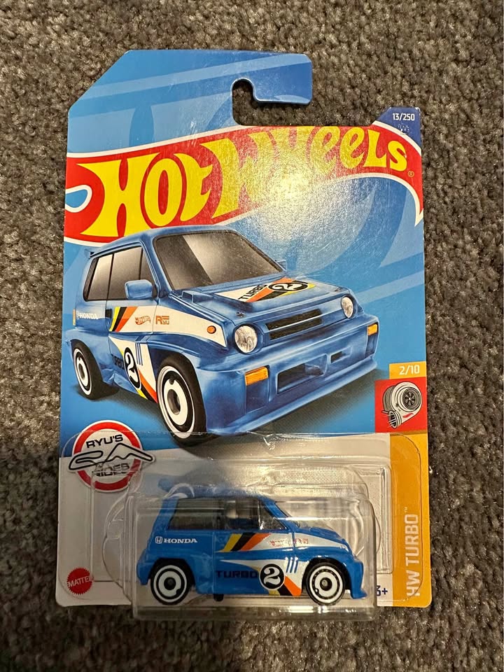 Hot Wheels ’85 Honda City Turbo II – HW Turbo – Blue