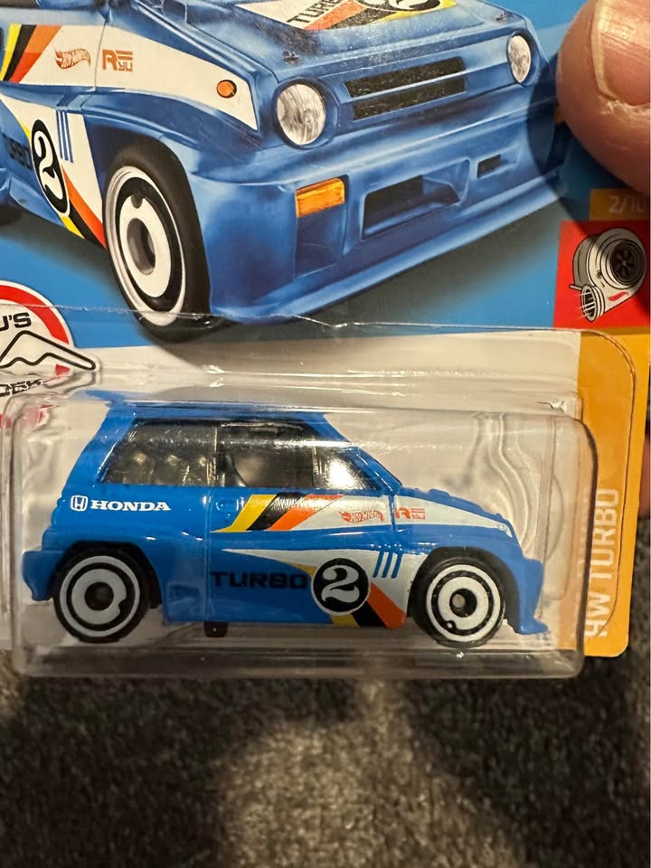 Hot Wheels ’85 Honda City Turbo II – HW Turbo – Blue - photo 2