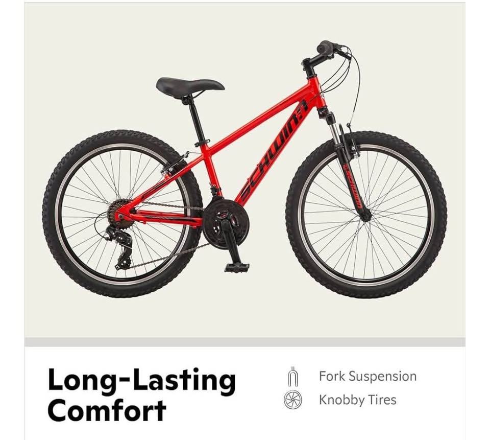 Schwinn High Timber AL 24" Youth/Adult Mountain Bike - photo 5