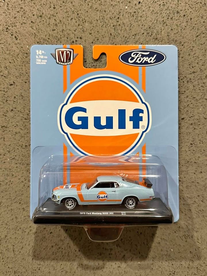 M2 Machine 1970 Ford Mustang BOSS 302 GULF OIL