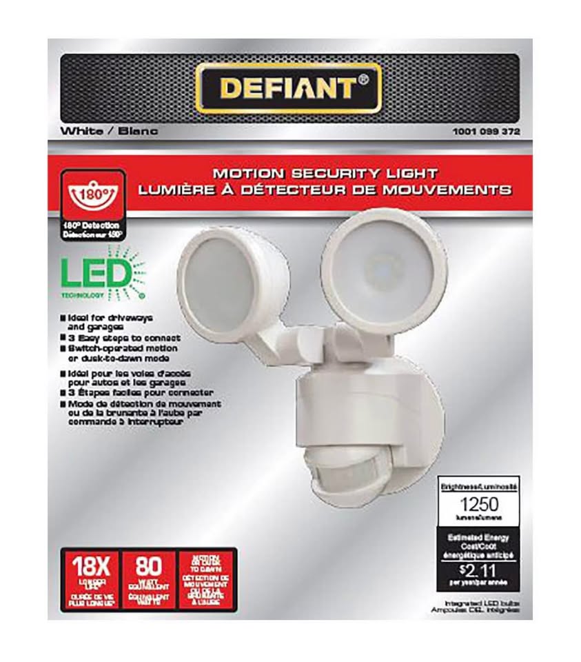 Defiant LED Motion Activated Flood Light - photo 2