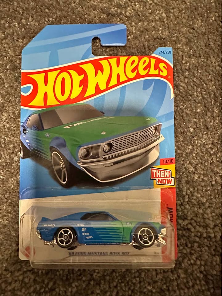 Hot Wheels Mustang Falken (Then and Now)