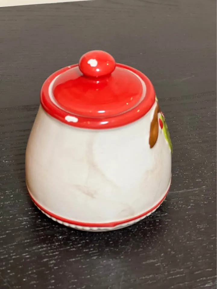 Vintage Ceramic Sugar and Creamer Set image indicator(8)