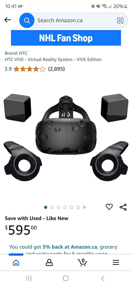HTC VR set