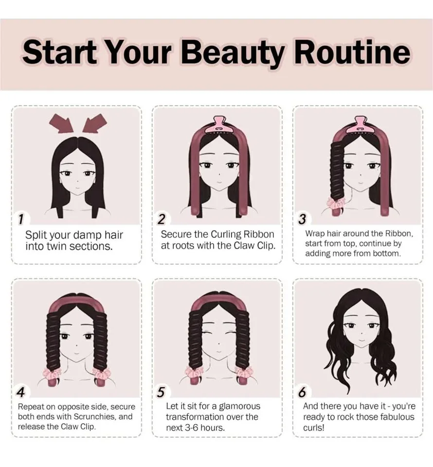 Heatless Hair Curler image indicator(6)